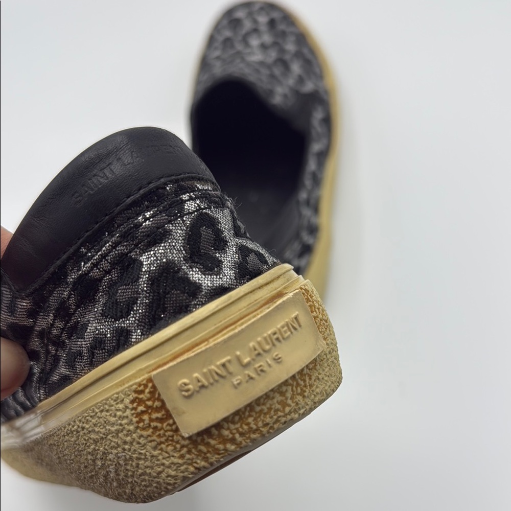 Leopard Print Slip-On Sneakers - Picture 6 of 12